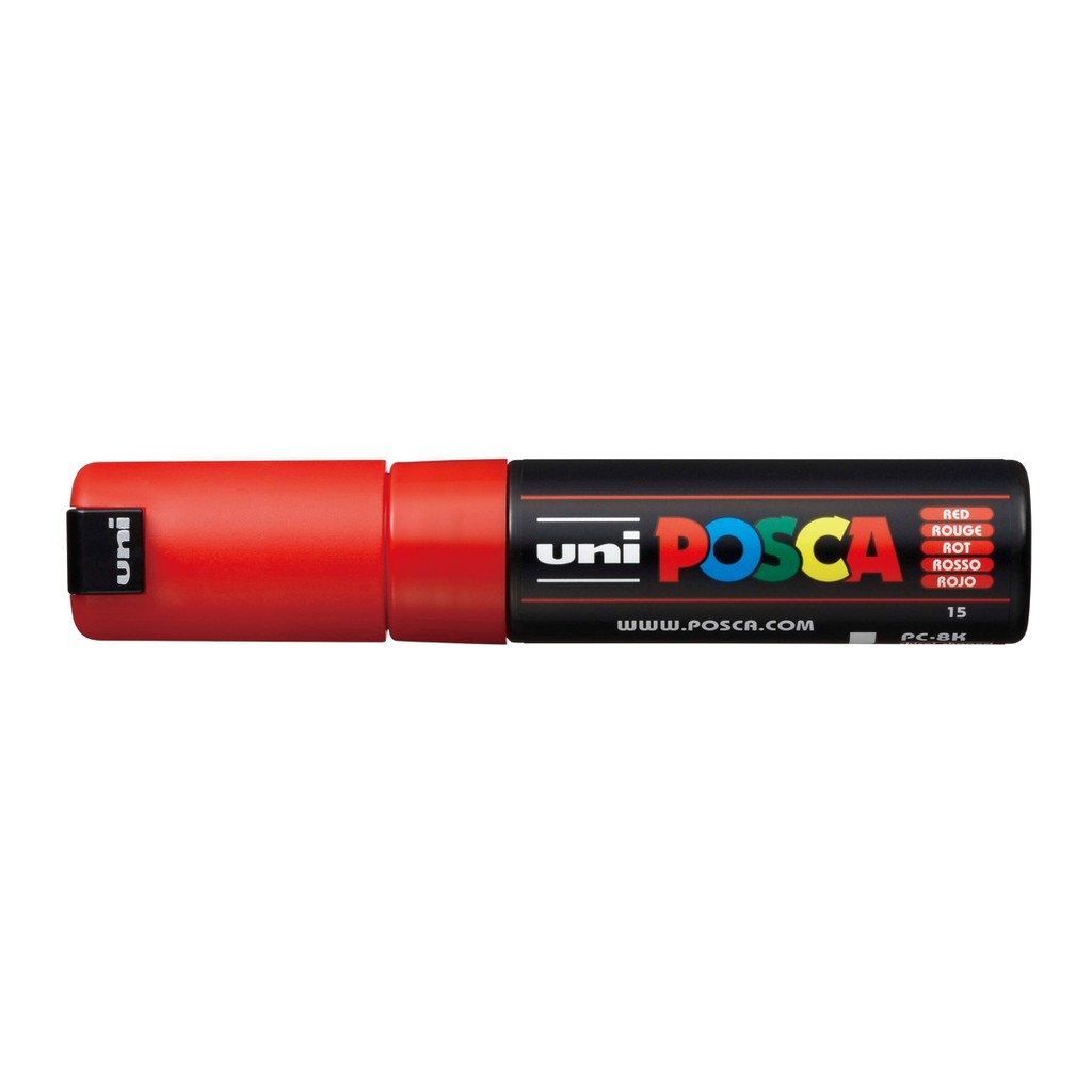 Caneta Posca PC-8K Vermelha uni-ball · foto 2