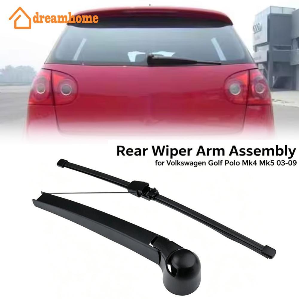 DREAMHOME Conjunto De Braço De Limpador De Para-Brisa Traseiro De Carro , VW Volkswagen Golf 4 5 Mk4 Mk5 03-09 Passat 3B