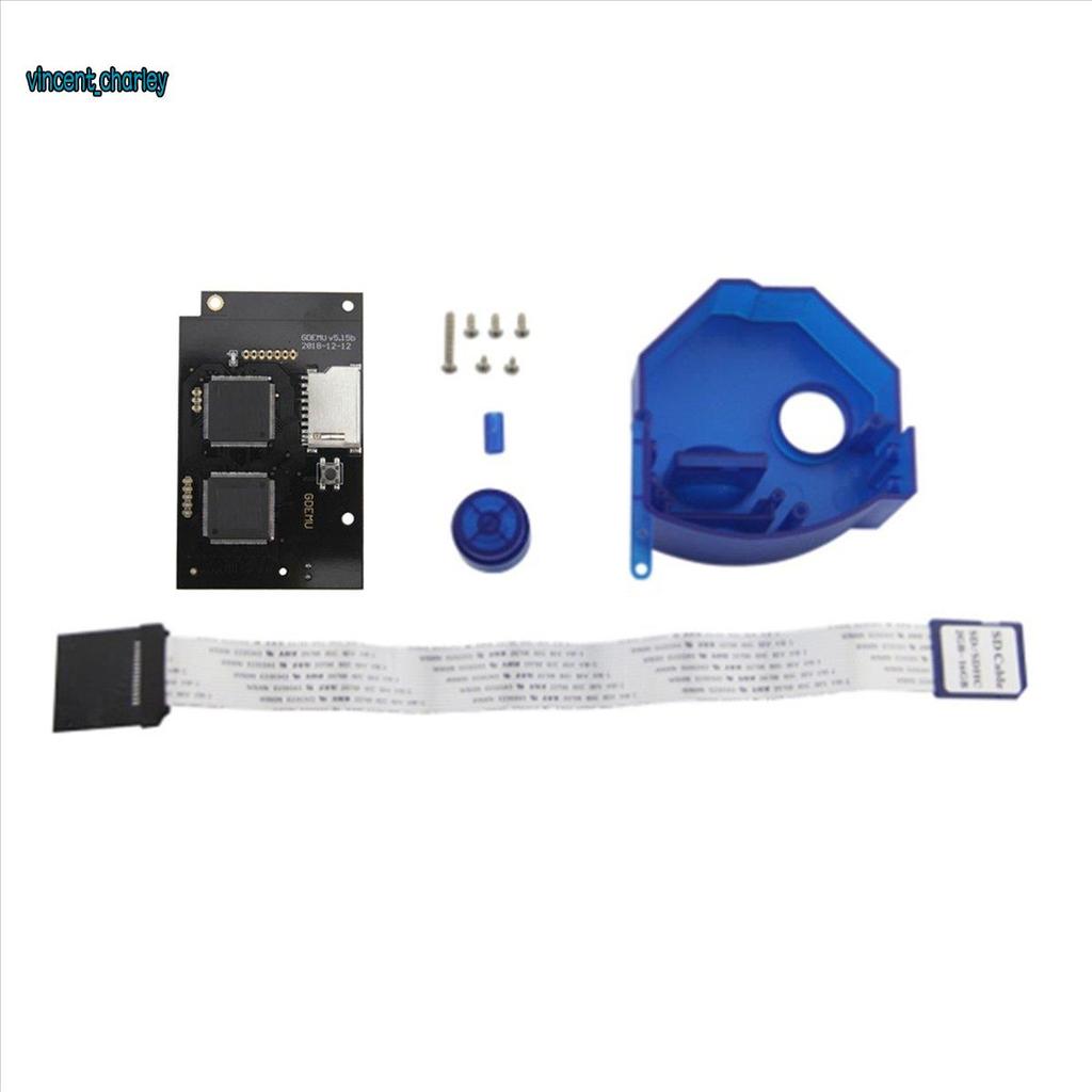 [vincent_c] Placa De Simulação De Unidade Óptica DC V5.15B GDEMU Para DreamCast E Kit De Montagem De Cartão SD Remoto Co