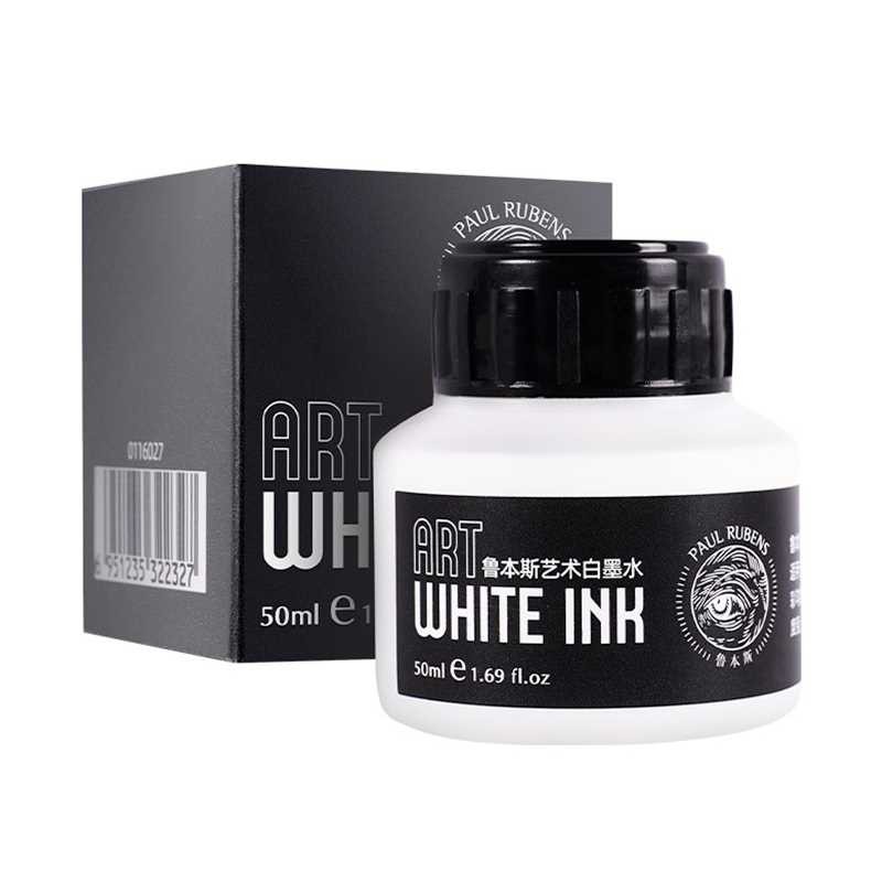 Rubens Aquarela Tinta Branca 50ml Tinta Aquarela Destaque Tinta Branca Comic Starry Sky Tinta Branca