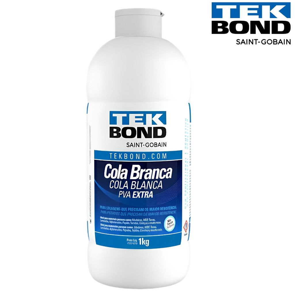 Cola Branca PVA Extra 1KG TekBond