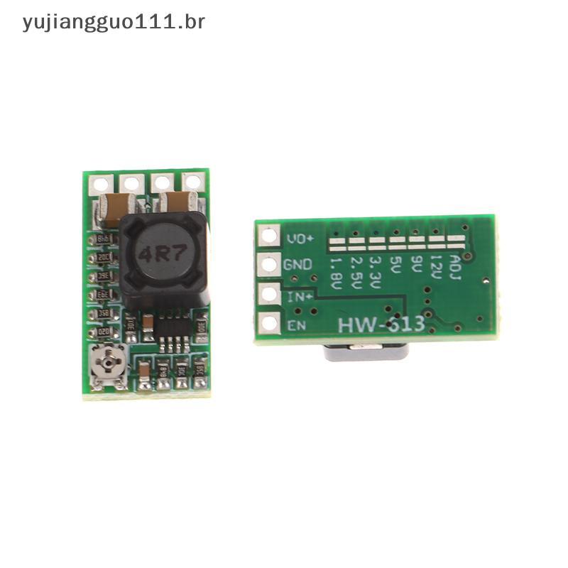 # Novo 5 PCS Módulo De Fonte De Alimentação Redutor Para Veículo Conversor Bu DC-4-20V12V 5V3A Ajustável .