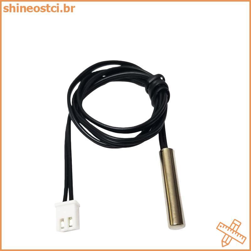 SHINE 1/3 Peças Para Arduino W1209 W1401 30/50/100/200/300cm Ntc 10K 1 % 3950 Termistor Sensor De Temperatura Cabo De So
