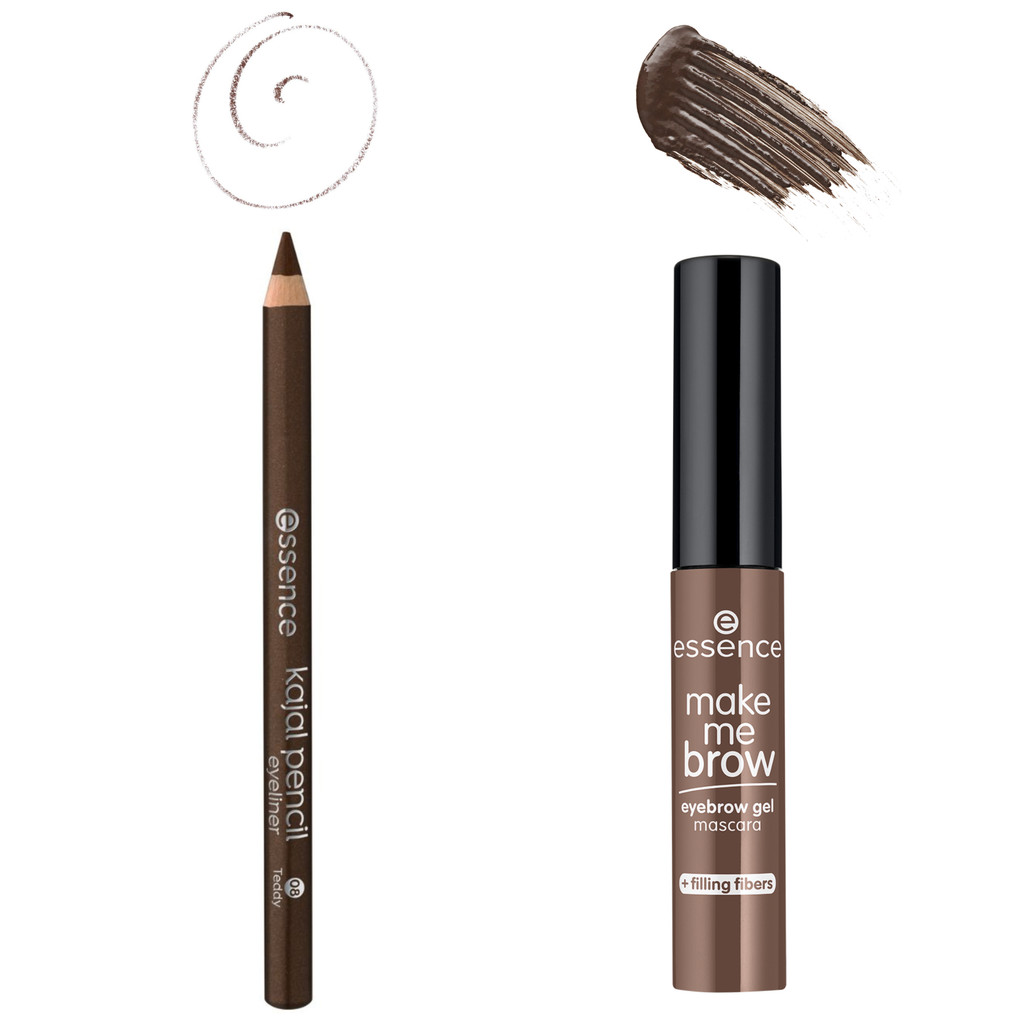 KIT Make me BROW 02 + Lápis Kajal 08 essence
