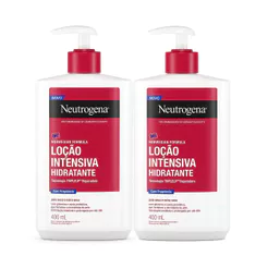Kit 2 Hidratante Corporal Intensivo Neutrogena Norwegian com fragrância 400mL