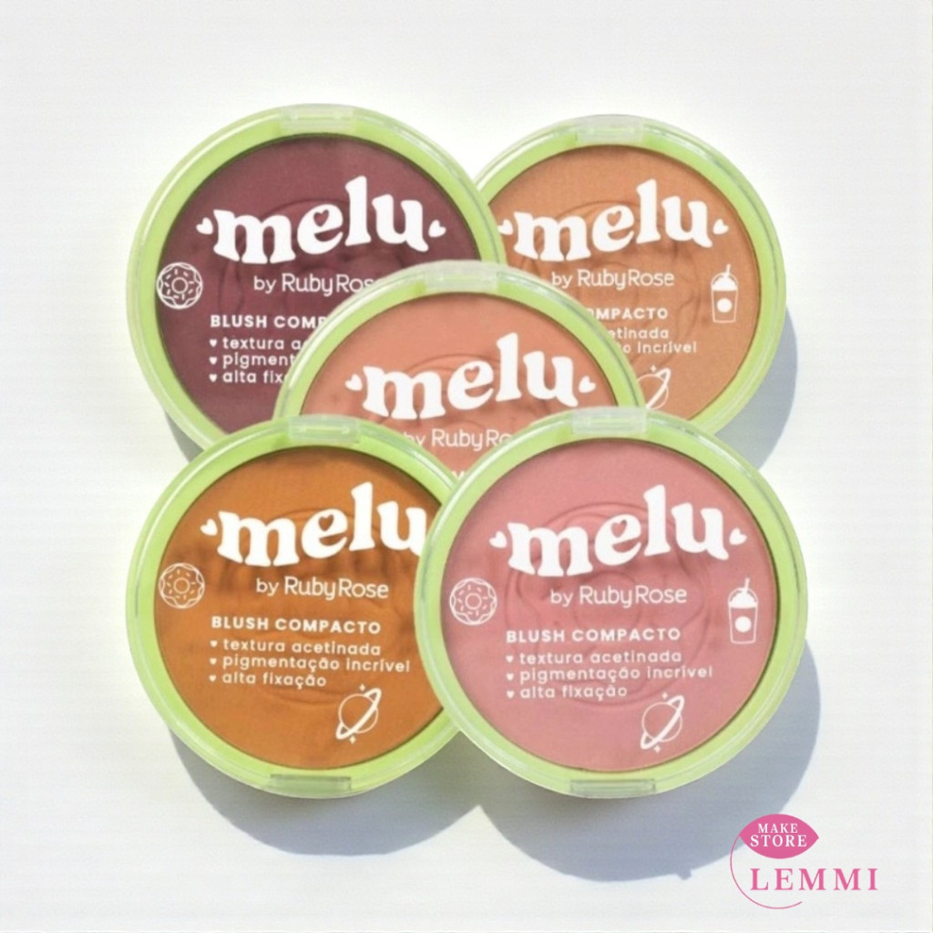 Blush Compacto Melu By Ruby Rose 10 g RR871