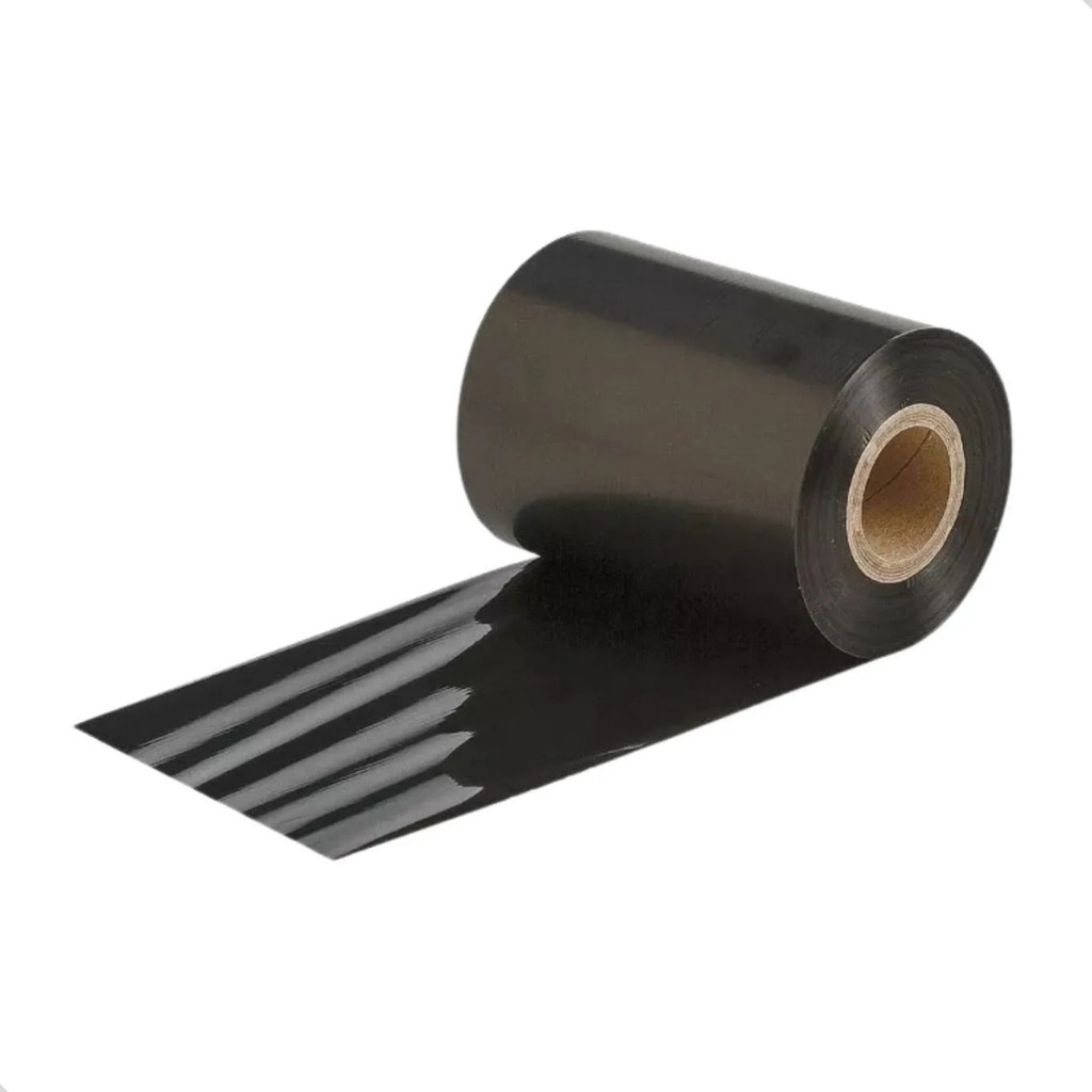 Ribbon Misto 110x300m (cera/resina) Alta Qualidade p/ Impressora Térmica de etiquetas rotulos e Bopp