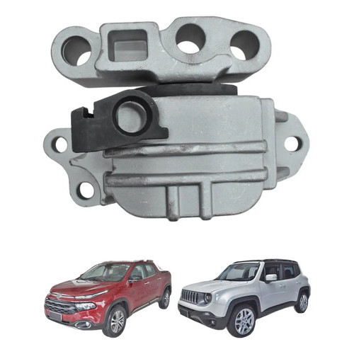 Coxim Do Motor Direito C 3 Furos Renegade 15 Em Diante