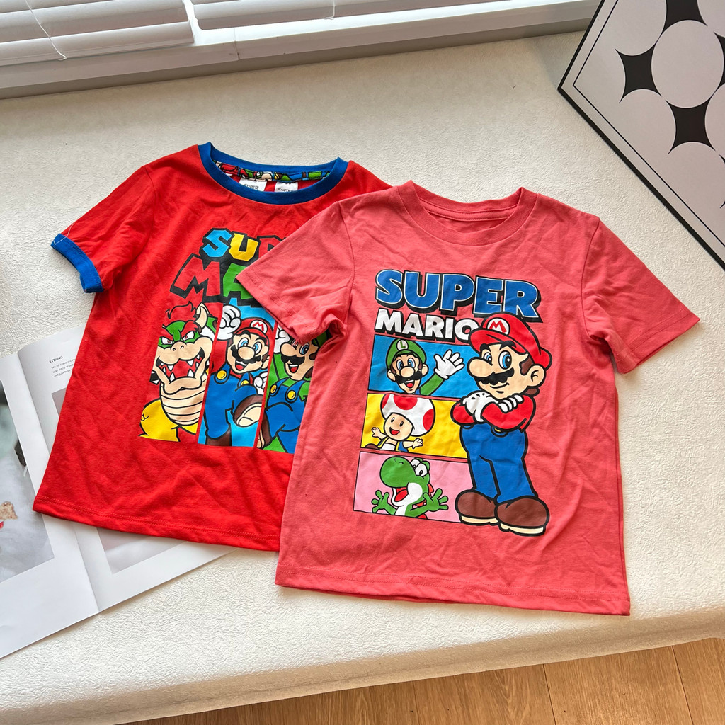 9A novos produtos crianças roupas infantis dos desenhos animados qualidade meninos médio grande crianças camiseta de man