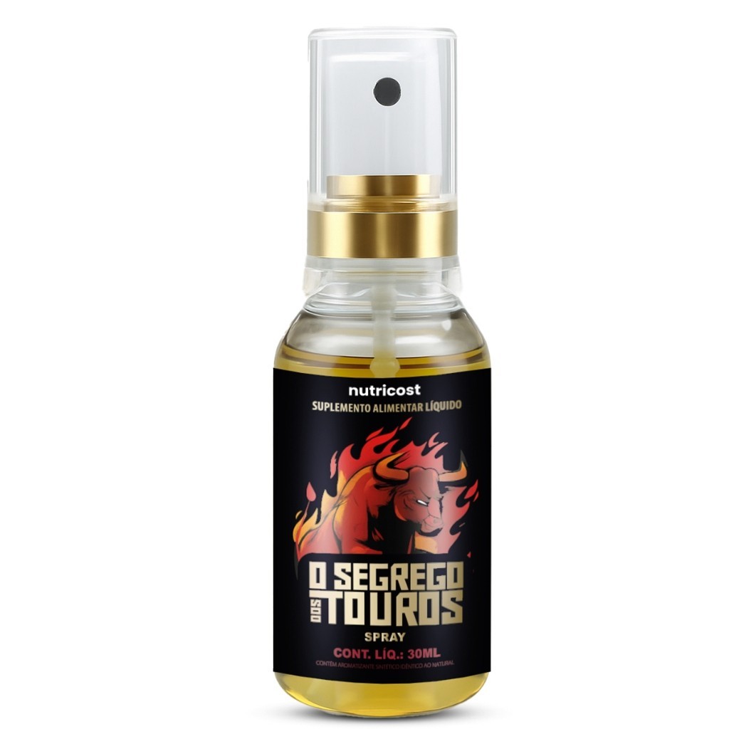 O Segredo dos Touros 30ml Spray - Suplemento Alimentar UM Frasco