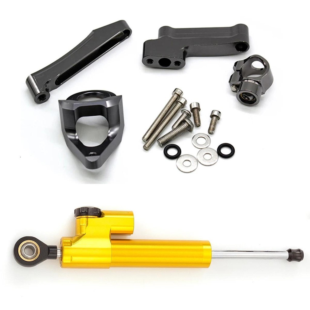Para Suzuki GSXR1300 1998-2019 Motocicleta Amortecedor De Direção Estabilizador Suporte CNC Alumínio Montagem Kit Titula