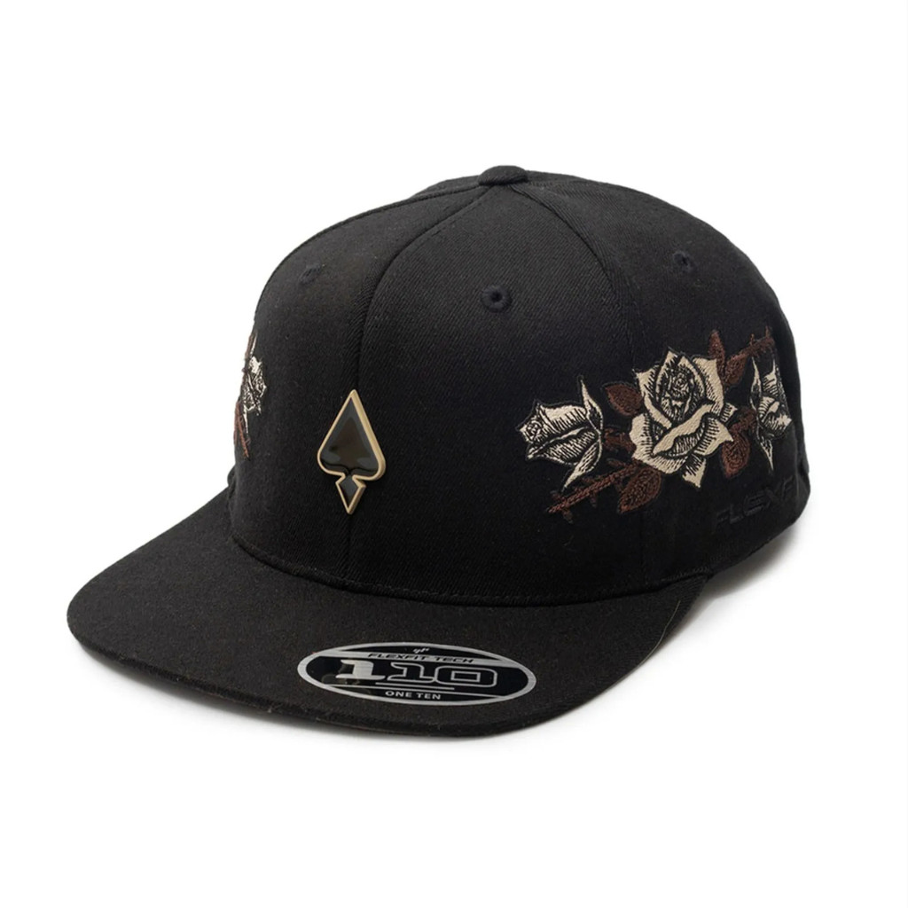 Boné Mcd Fitão Roses Flexfit 1.10 Preto Original Masculino