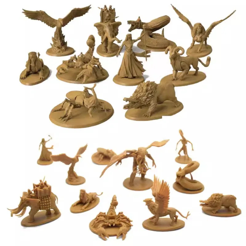 Jogo De Tabuleiro TRPG Kemet Blood and Sand Wargaming Terreno E Miniaturas Elefante Ancestral The Phoenix Snake Expansio