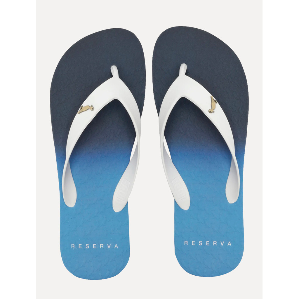 Chinelo Reserva Masculino Trancoso Degrade Anoitecer Original Branco