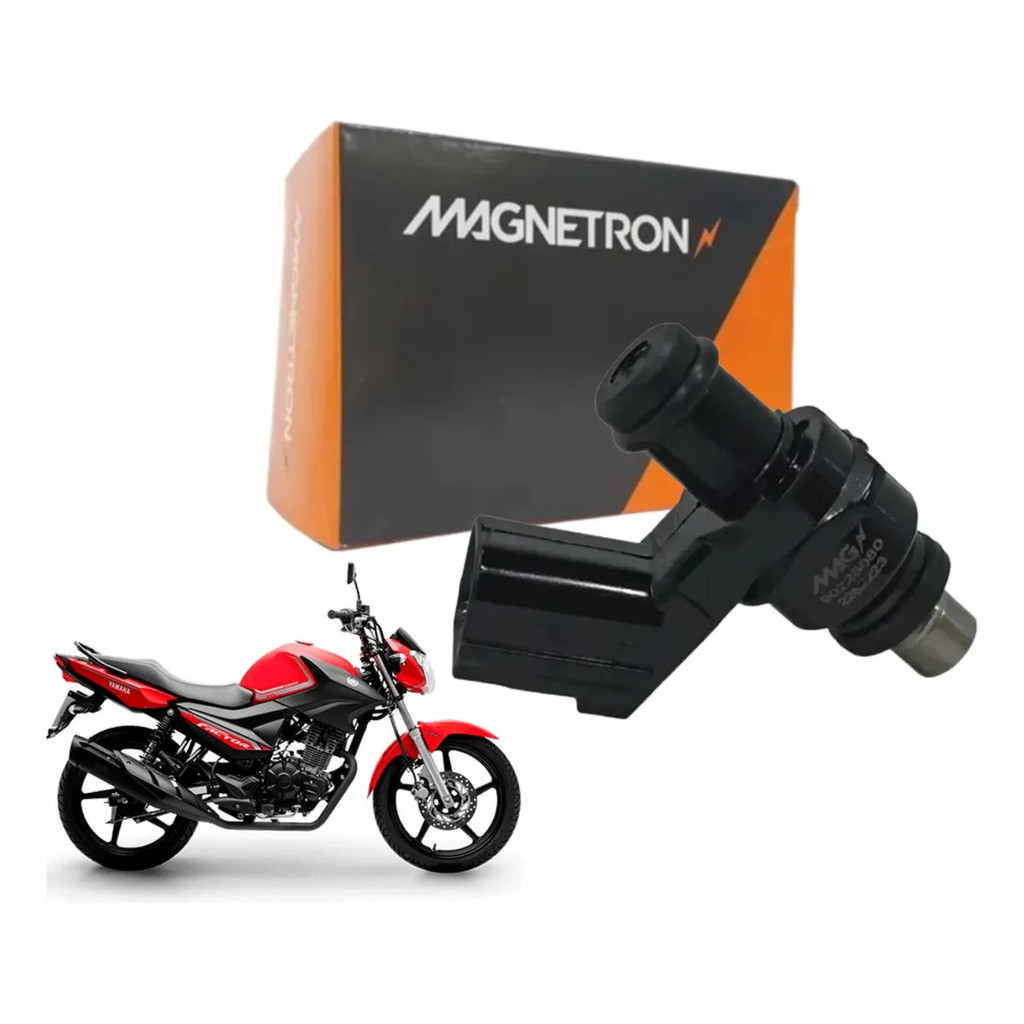 Bico Injetor 8 Furos Ybr Factor Fz15 Xtz Crosser 150 2014 2015 2016 2017 2018 2019 2020 2021 até 2024 Original Magnetron