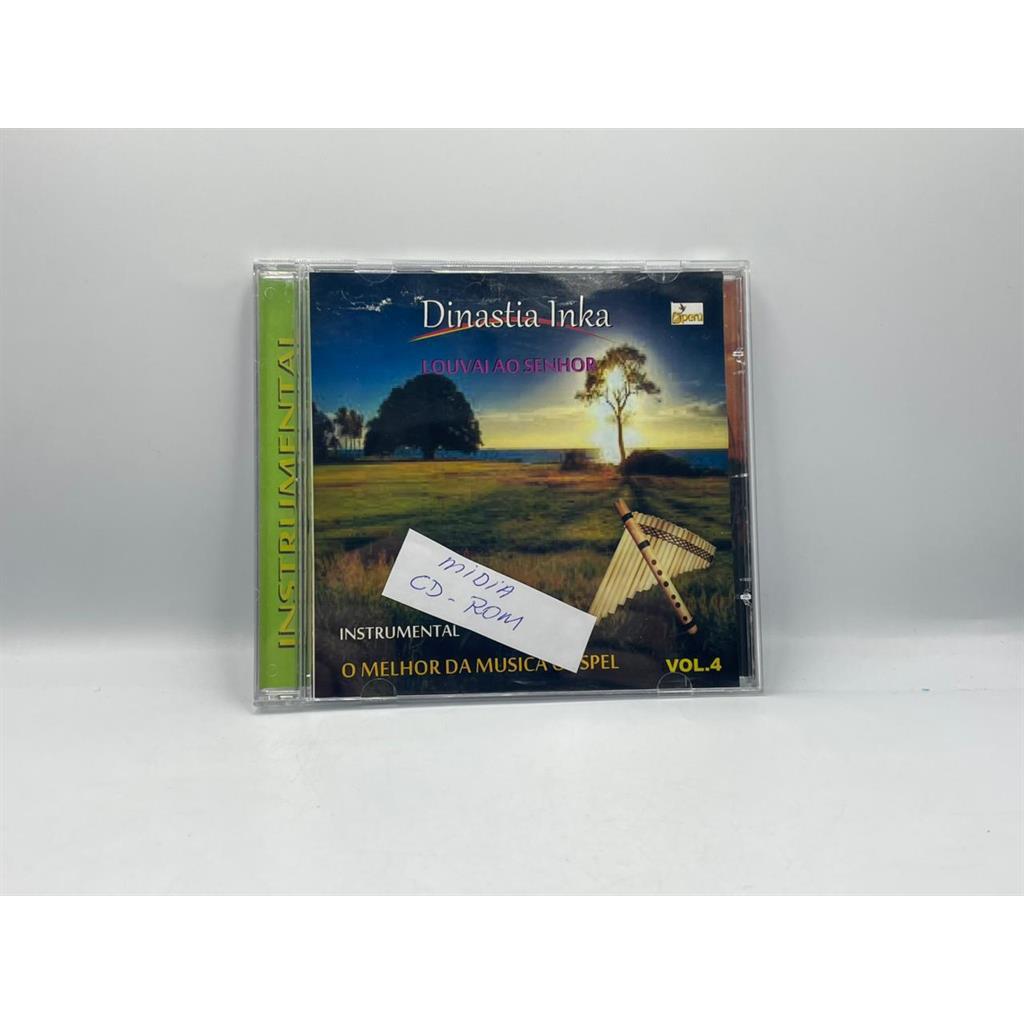 CD VARIOS ARTISTAS CD ROM- DINASTIA INKA- LOUVAI AO SENHOR VOL 4