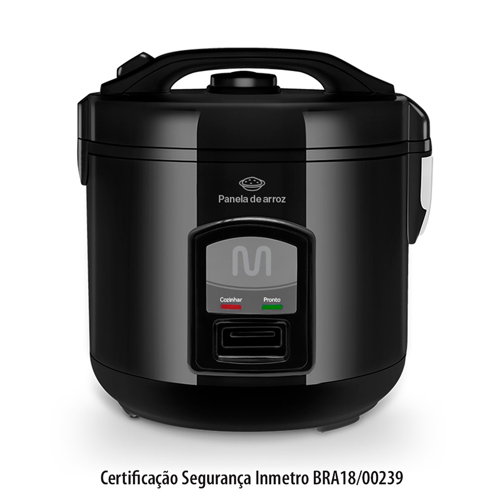 Panela Elétrica de Arroz Gourmet 5 Xícaras Preta Ce03 - Multi