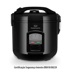 Panela Elétrica de Arroz Gourmet 5 Xícaras Preta Ce03 - Multi