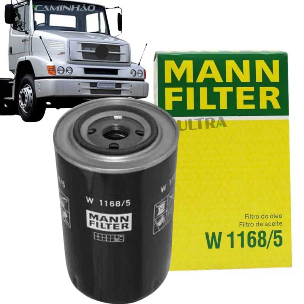 Filtro Óleo Motor para MBB Mercedes-Benz OM366 OM352 OM904 OM364 - 1214 / 1218 / 1418 / 1620 / 1621 / 1718 / 1721 / 2318