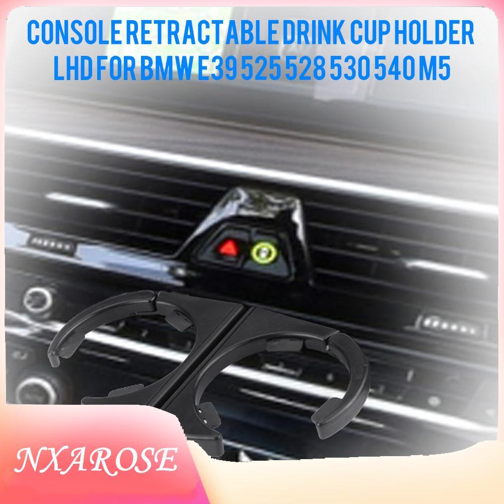 Nxarose Suporte de copo Qiilu e39 BMW para E39 525 528 530 540 M5 51168190205 Console de carro Bebida retrátil LHD