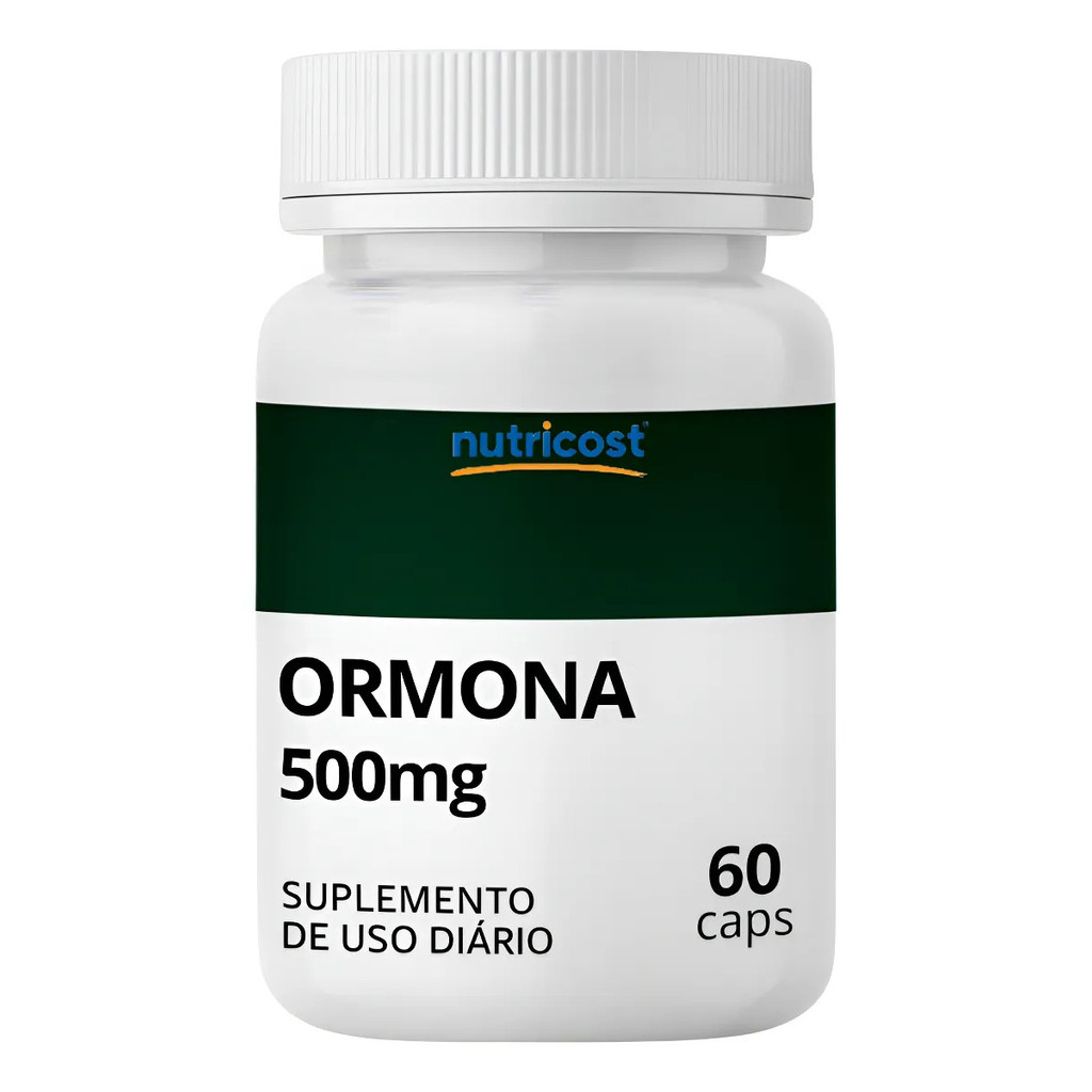 1 Ormona 60 Caps 500mg Saúde Feminina E Bem Estar Imediato