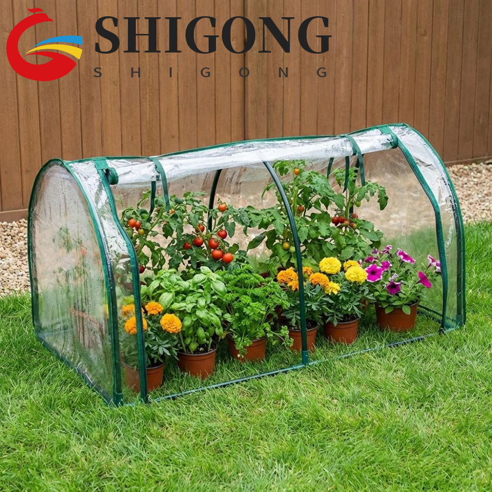 SHIGONG Mini Estufa De Plantas , Barraca De Cultivo À Prova D'água Com Proteção Eficiente , Capa De Pássaros