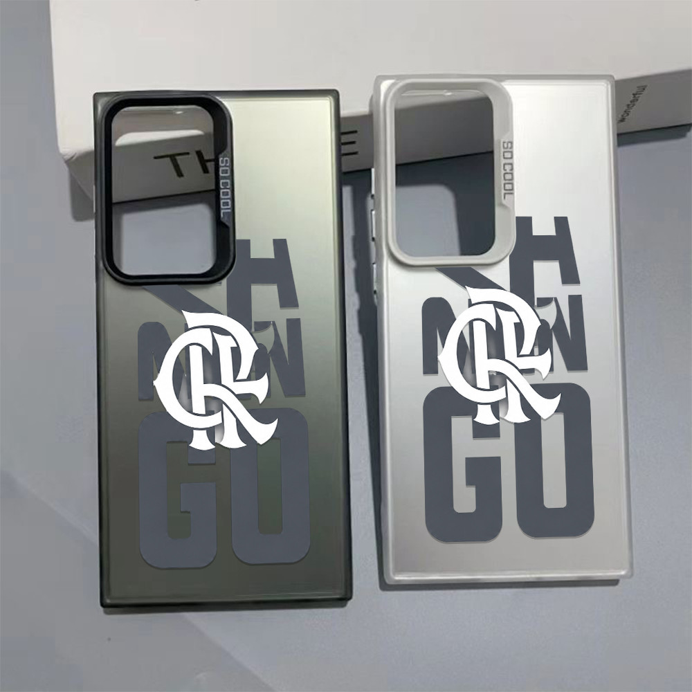 Capa para Samsung Galaxy S24 Ultra S23 S22 A15 A25 A35 A55 A14 A54 - Logo Streetwear Preto Anti Impacto