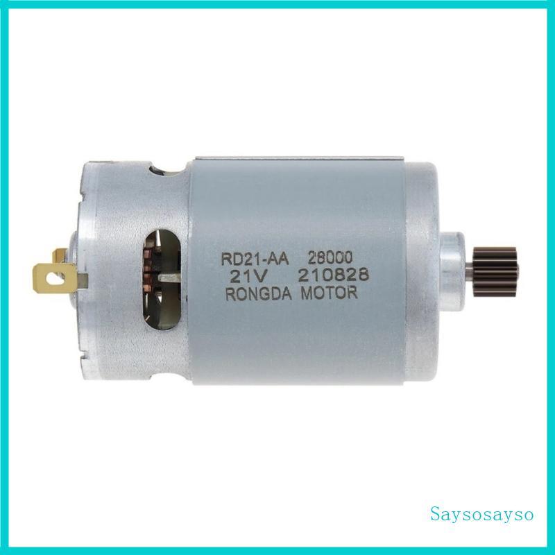Motor Motosserra Saysosayso Para 4 A 6 Polegadas 21V RS550 Escovado 14 Dentes Ferramenta Elétrica