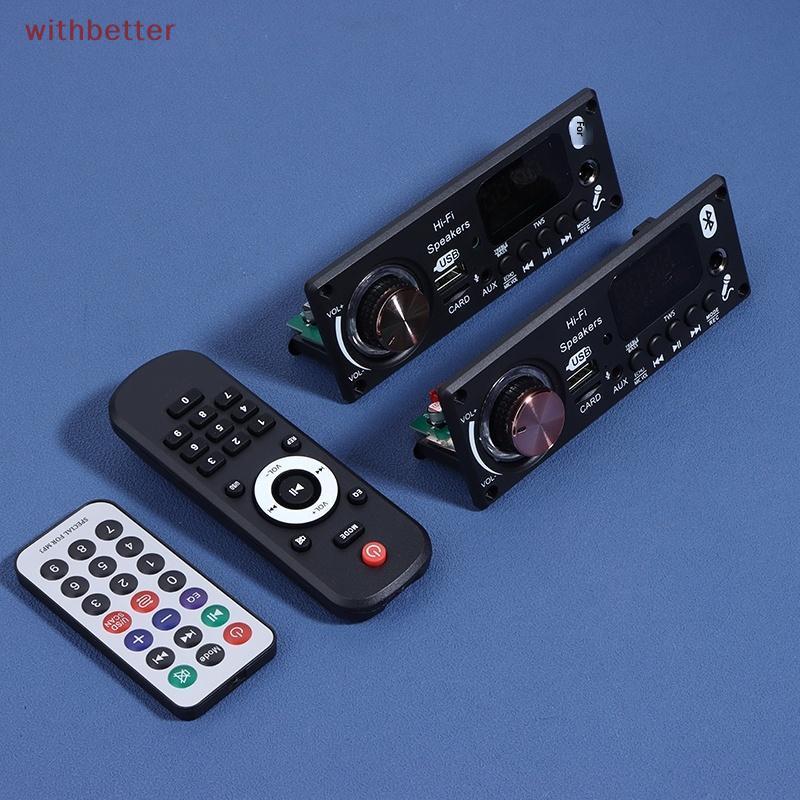 Placa De Decodificação DC 12V MP3 Bt , Decodificador MP3 De Áudio Para Carro 5.3 Sem Amplificador USB TF Módulo De Rádio