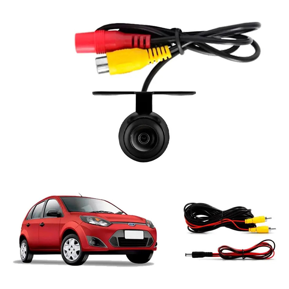 Camera De Ré Borboleta Hd Ford Fiesta Rocam 2013 2014