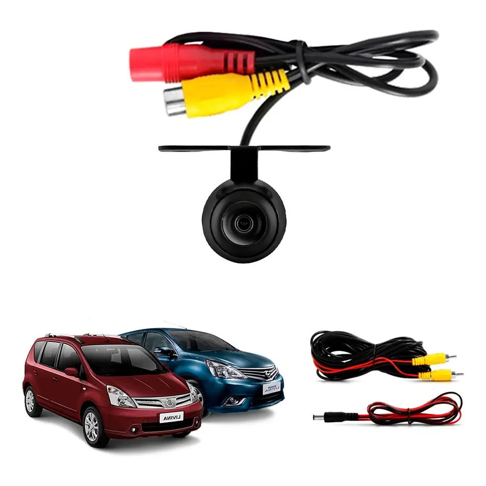 Camera De Ré Borboleta Hd Nissan Livina Grand Livina 2014