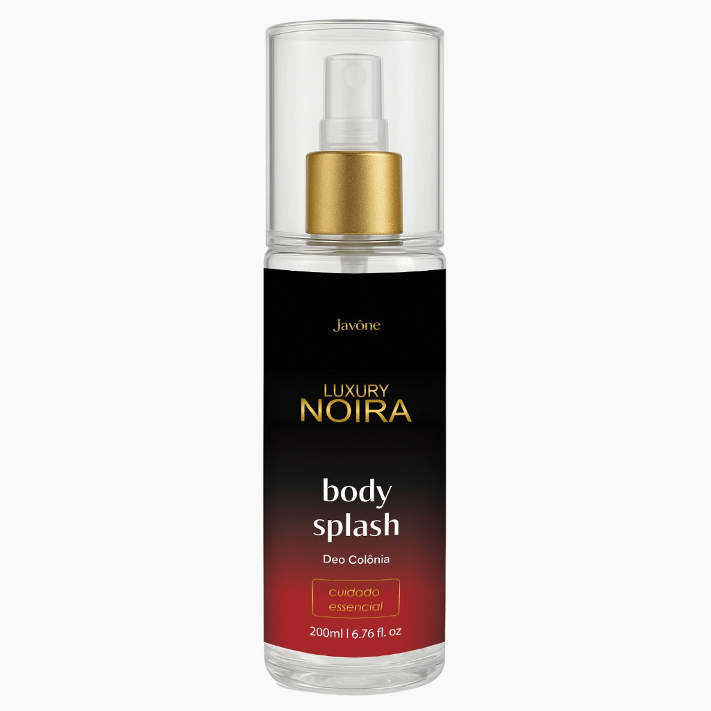 Body Splash Javône Noira Luxury | 200ml Fragrância Sedutora Desodorante Corporal Colônia