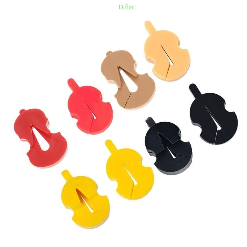 Difier Instrumento Cordas Silenciador Portátil Borracha Prática Volumes Controle Violino Violoncelo Fácil