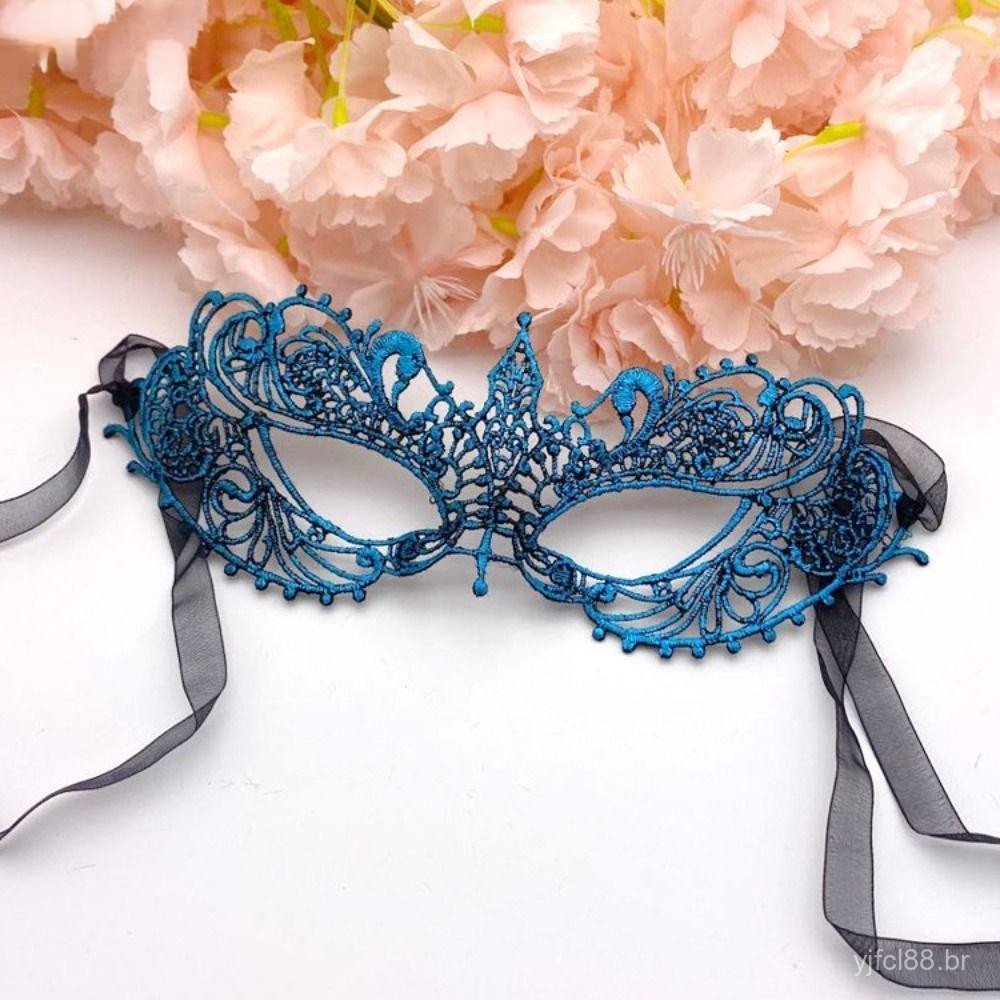 Máscara de Dança, Acessórios de Halloween, Adereços de Cosplay, Máscara Oca para os Olhos, Acessórios para Festa de Carn