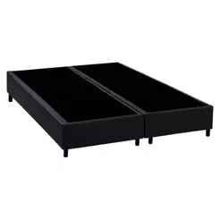 Cama Box Base Queen Universal Courano Black (158x198x20) - Costa Rica