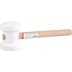 Martelo De Borracha 80mm Branco Nove54