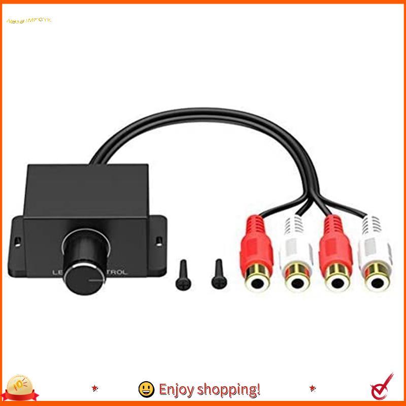 Nobleflyingchuanhai0 Amplificador De Áudio Mini Adaptador De Botão De Carro Interior Boost Controle De Volume Estéreo Di