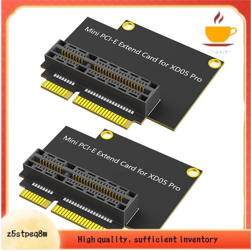 Placa Extensora Mini PCI-E De 90 Graus Em Ângulo Reto Para Extensão XD05 Pro-Integridade De Sinal De Alta Velocidade Pro