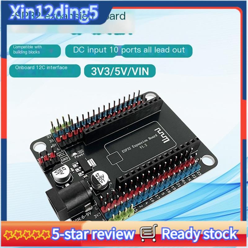 Placa De Expansão IO Pin Breakout Interface Integrada Entrada DC Compatível Com-Mãe-DevKit-32E