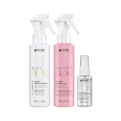 Kit Mist Glow, Protect Glow e Oil Glow
