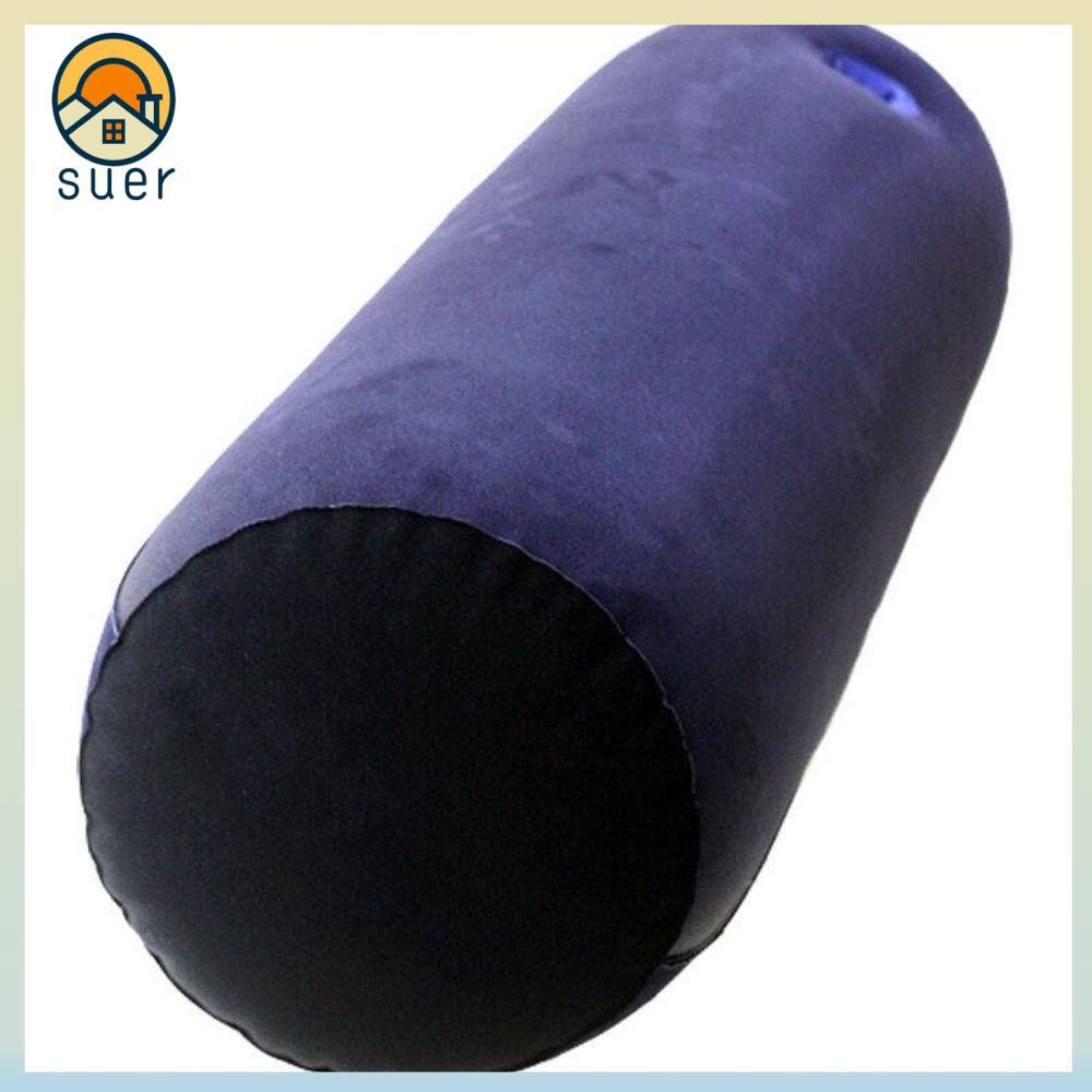 Almofada De Silicone SUEBR , Mágica De Cilindro Azul + Preto Inflável De Flocagem De PVC Macio