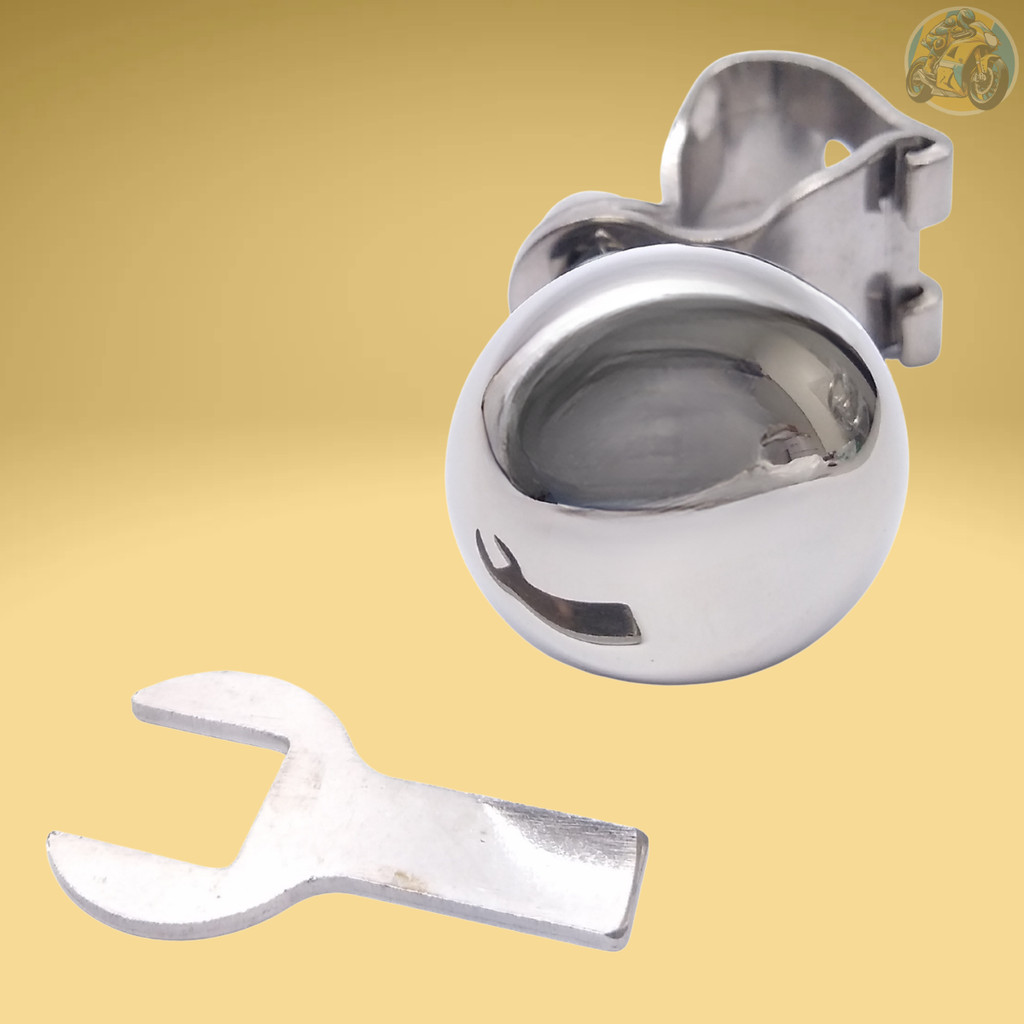 Manopla Knob Botão Aço Inox para Volante Lancha Barco Veleiro