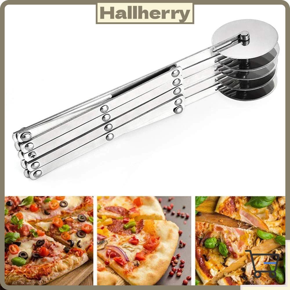 Cortador Lateral HLLYHERRY , Divisor De Massa De Aço Inoxidável Com Lâmina De Rolo , De Pizza Ajustável