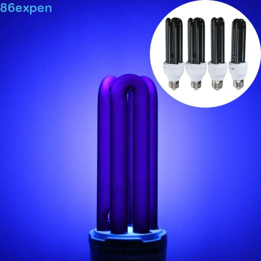 Lâmpada UV EXPEN1 , Luz Roxa AC220V Fluorescente Ultravioleta , CFL De Baixa Energia Preta
