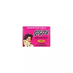 Grampo para Cabelo Gigita Loiro N7 - 100 Unidades