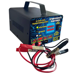 Carregador De Bateria 12v Até 300amperes Inteligente PARA CARRO, MOTO, BARCO, CAMINHÃO