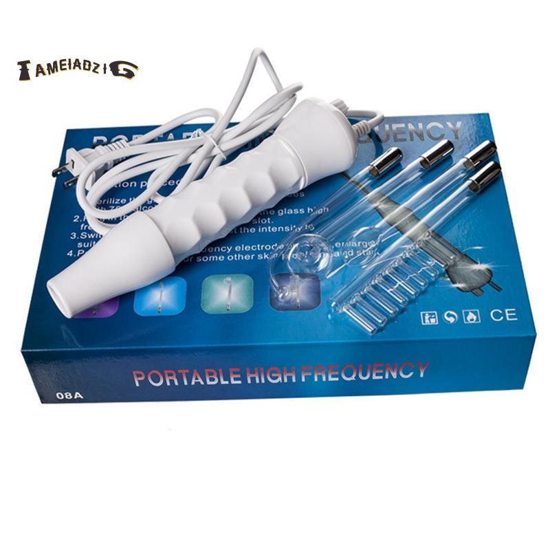[Entrega Rápida T] 4 Em 1 Portátil Dispositivo De Beleza De Eletroterapia De Alta Frequência Cuidados Com A Pele Como Mo