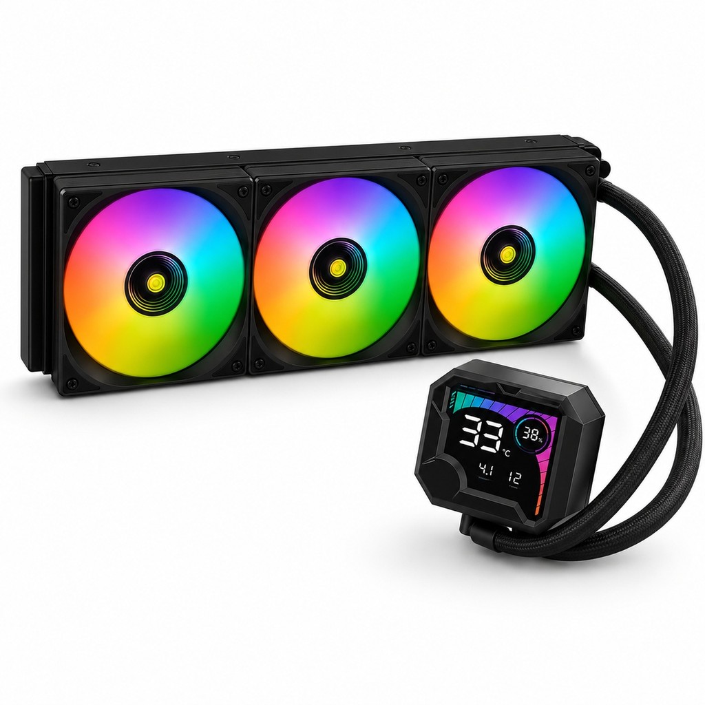 Water Cooler 360mm Gamer RGB ARGB para PC Cooler Processador Intel AMD DELTA-WC1836B/P