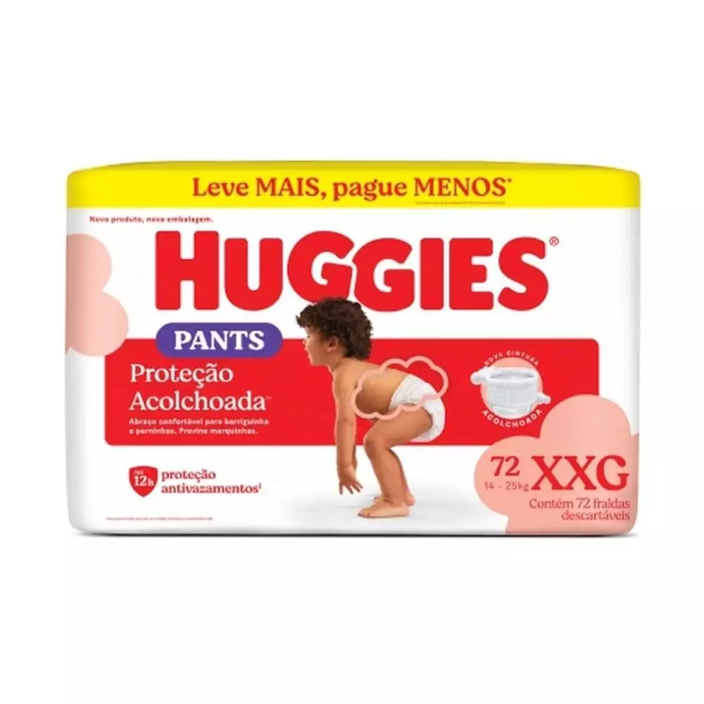 Fralda Huggies Supreme Care XXG Max 72 Unidades