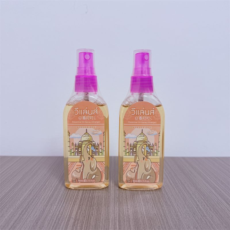 2 garrafas importadas da Tailândia repelente de mosquitos líquido capim-limão planta óleo essencial Spray repelente de m